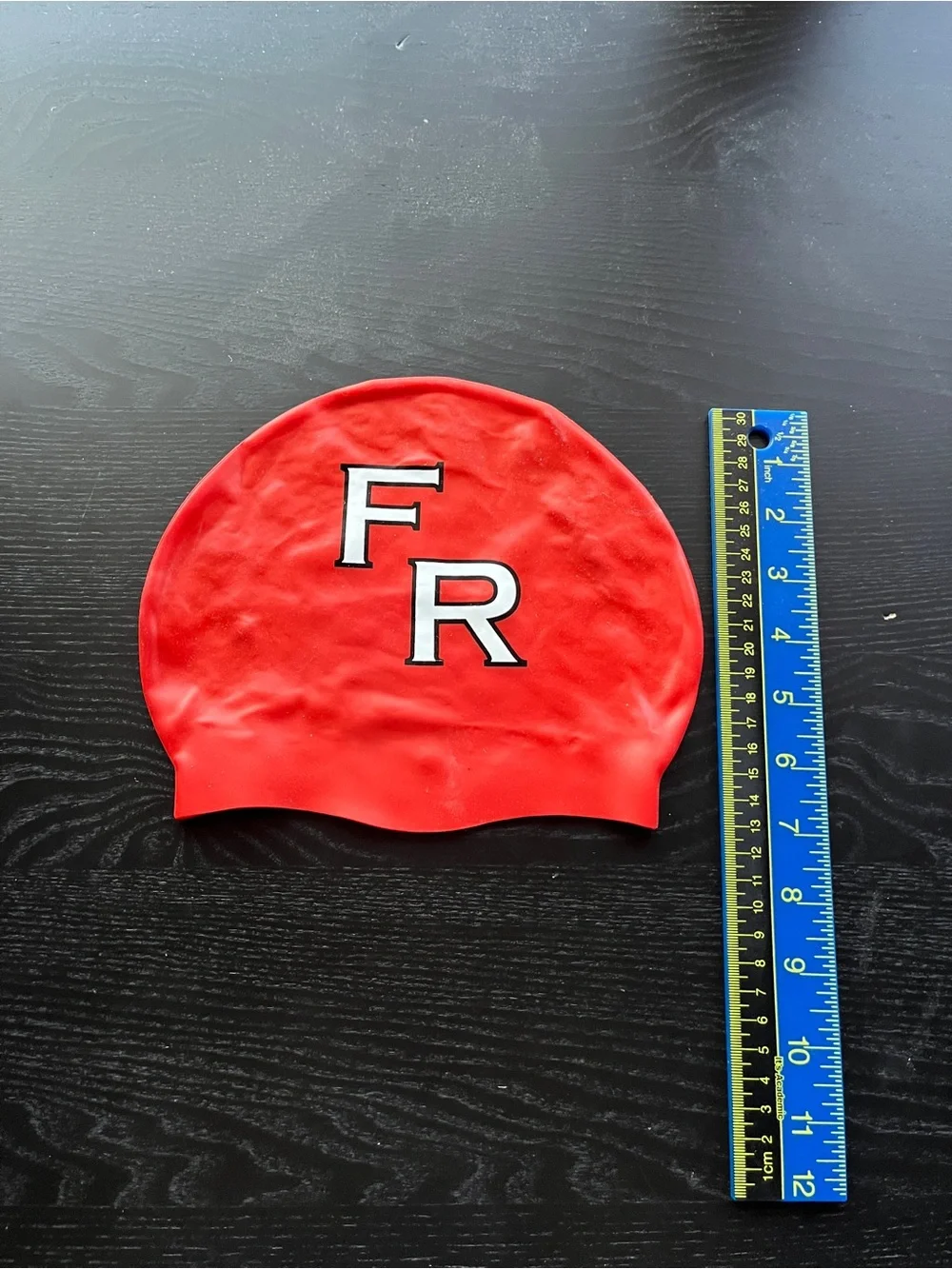 Front Range CUDA Red Latex Swim Cap One Size Swimming
